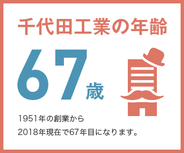千代田工業の年齢 67歳